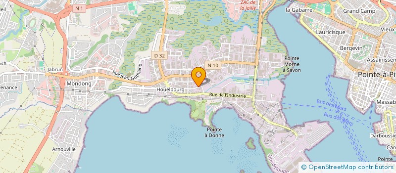 localisation de l'entreprise MOTO EQUIPEMENTS INTERNATIONAL SERVICES  BAIE-MAHAULT