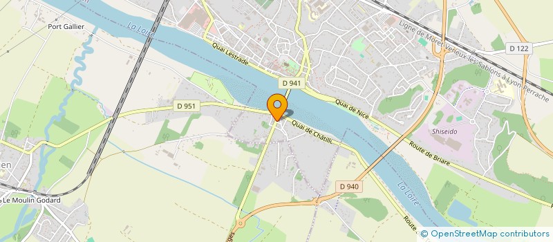 localisation de l'entreprise MOTO EVASION à GIEN