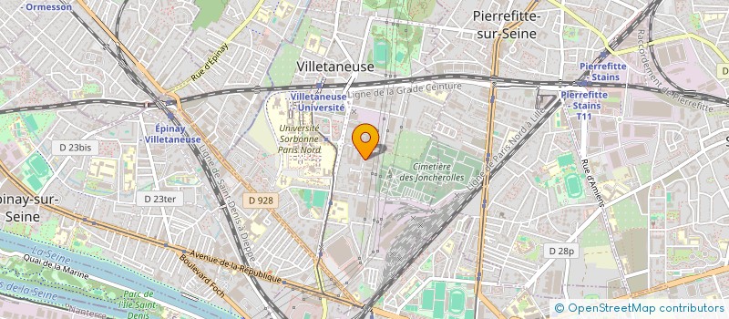 localisation de l'entreprise MOTO FIX à VILLETANEUSE