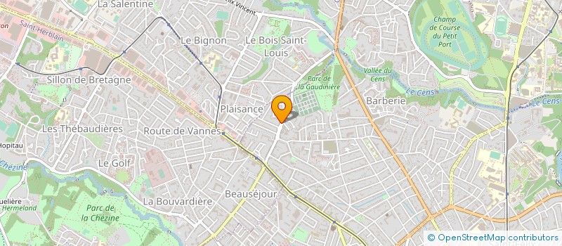 localisation de l'entreprise MOTO GUIDAGE LIGERIEN à NANTES