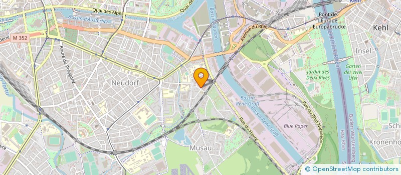 localisation de l'entreprise MOTO INN à STRASBOURG