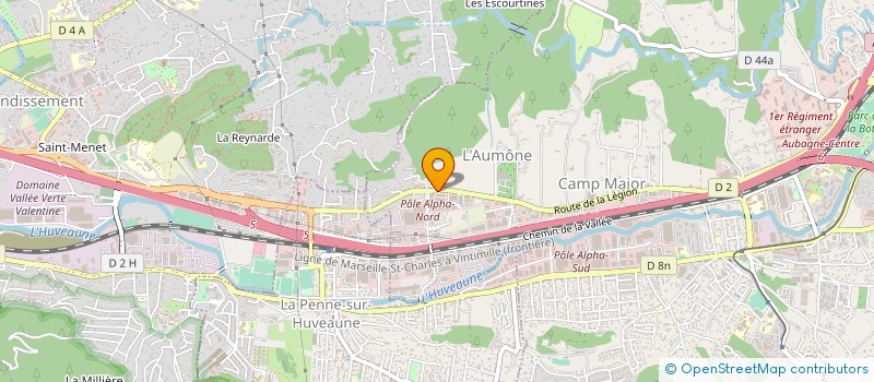 localisation de l'entreprise MOTO LA MAJOR AUBAGNE à AUBAGNE