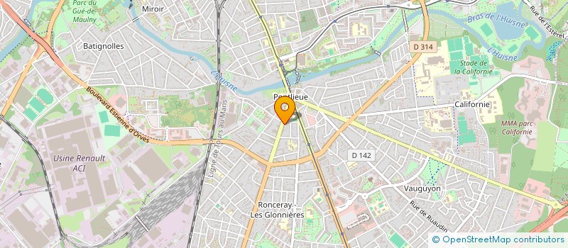localisation de l'entreprise MOTO LEADER à LE MANS