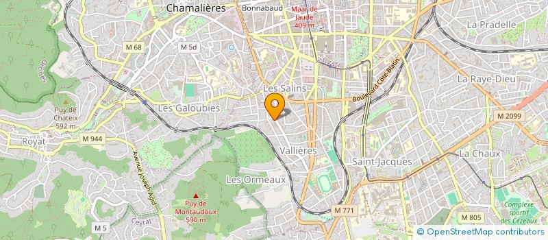 localisation de l'entreprise MOTO&MAGOT  CLERMONT-FERRAND