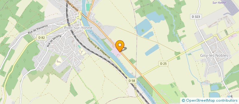 localisation de l'entreprise MOTO MECA SCOOT à PONT-SUR-YONNE
