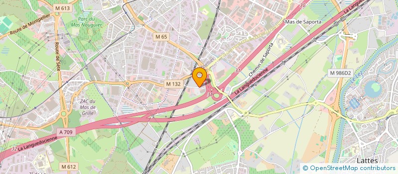 localisation de l'entreprise MOTO+ OCCASION à LATTES