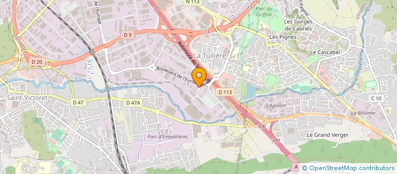 localisation de l'entreprise MOTO RACING 113 à VITROLLES