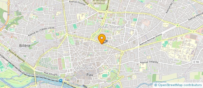 localisation de l'entreprise MOTO RAID à PAU