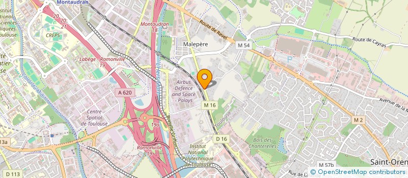 localisation de l'entreprise MOTO RIDE à LATTES