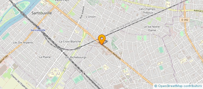 localisation de l'entreprise MOTO RUSH à HOUILLES