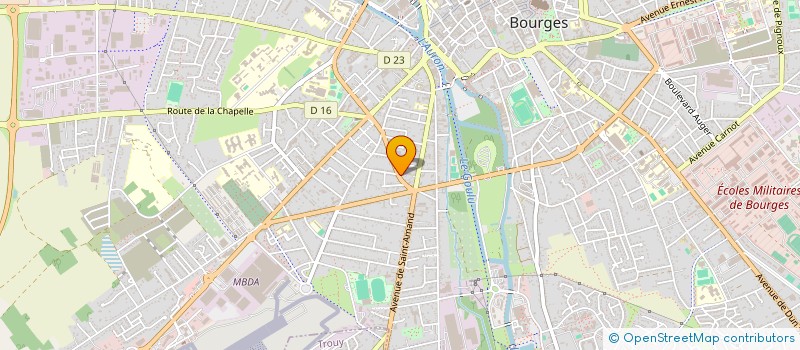 localisation de l'entreprise MOTO SHOP  BOURGES