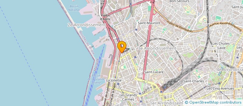 localisation de l'entreprise MOTO STORE DOCKS à MARSEILLE