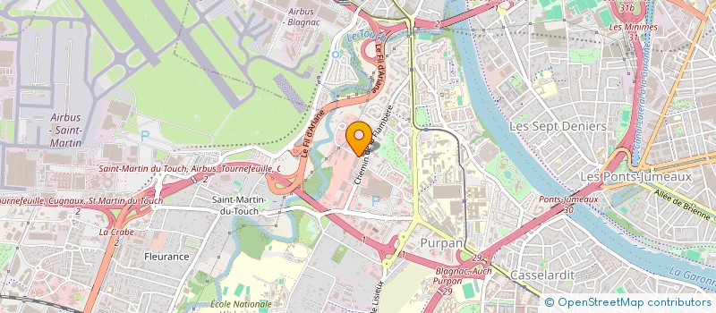 localisation de l'entreprise MOTO SUD EXPO à TOULOUSE