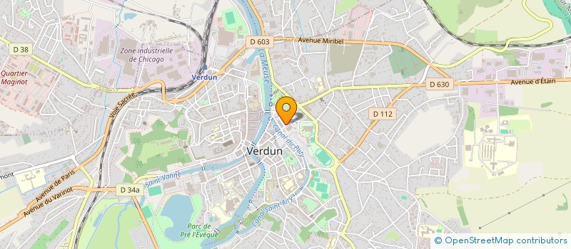 localisation de l'entreprise MOTO SYNTHESE à VERDUN