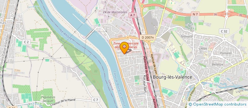 localisation de l'entreprise MOTO TAXI RIDE EXPRESS à BOURG-LES-VALENCE