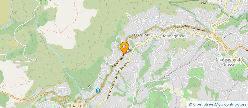 localisation de l'entreprise MOTO TECHNIQUES SERVICES à GRASSE