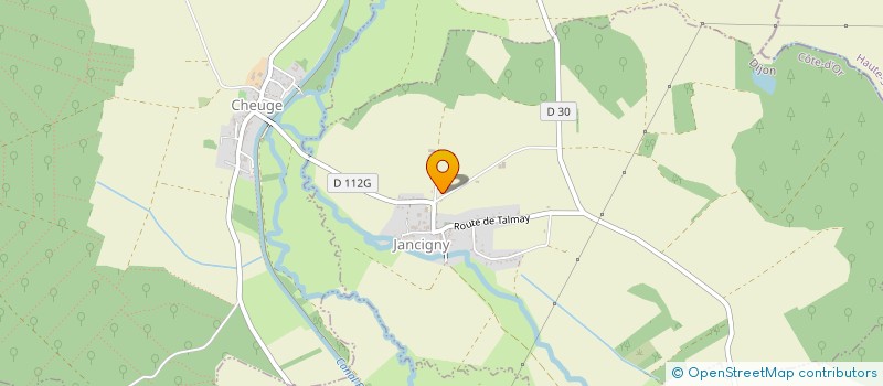 localisation de l'entreprise MOTO VERTE JANCIGNY LES OUILLOTTES  JANCIGNY