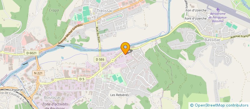 localisation de l'entreprise MOTO WING à BOULAZAC ISLE MANOIRE