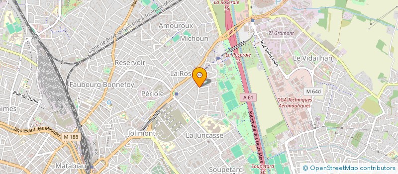 localisation de l'entreprise MOTO100TER à TOULOUSE