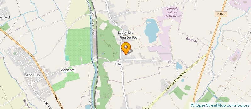 localisation de l'entreprise MOTOBIKE'S GS 82  BESSENS