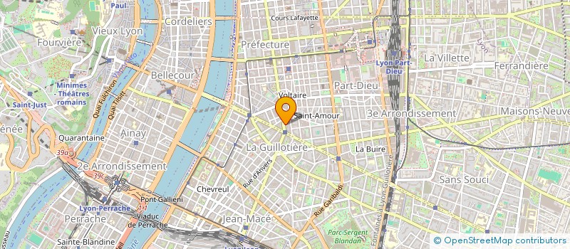 localisation de l'entreprise MOTOCHAP à LYON
