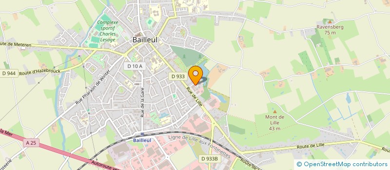 localisation de l'entreprise MOTOCOMM à BAILLEUL