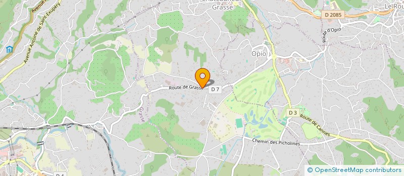 localisation de l'entreprise MOTOCULTURE DES PLAINES à CHATEAUNEUF-GRASSE