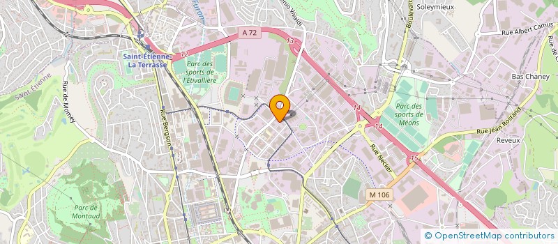 localisation de l'entreprise MOTOFIL ROBOTIQUE FRANCE à SAINT-ETIENNE