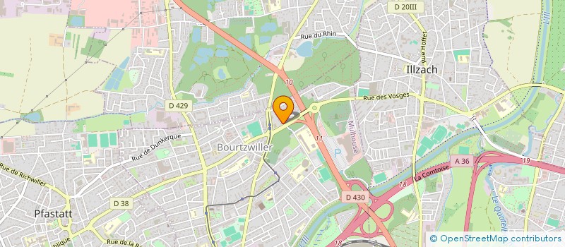 localisation de l'entreprise MOTOGIRLS  MULHOUSE