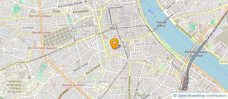 localisation de l'entreprise MOTOKO PRODUCTION  BORDEAUX