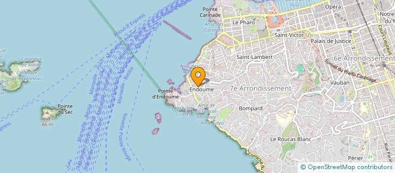 localisation de l'entreprise MOTOON à MARSEILLE