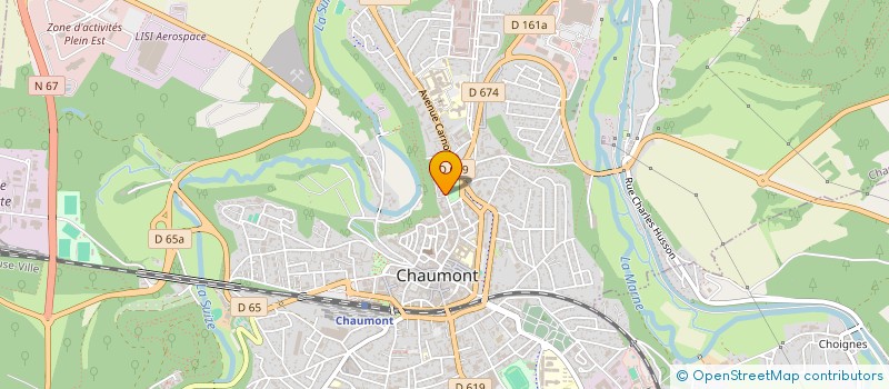 localisation de l'entreprise MOTOPOLGENDOUANE52 à CHAUMONT
