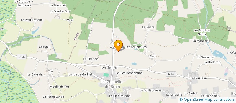 localisation de l'entreprise MOTOR ART  LA CHAPELLE-DE-BRAIN