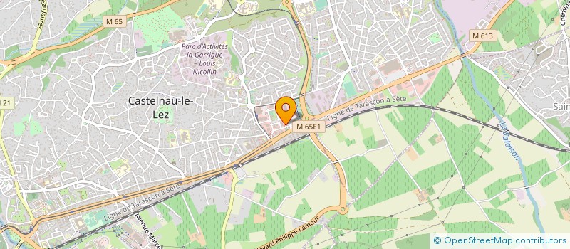 localisation de l'entreprise MOTOR BRONX FRANCE à CASTELNAU-LE-LEZ