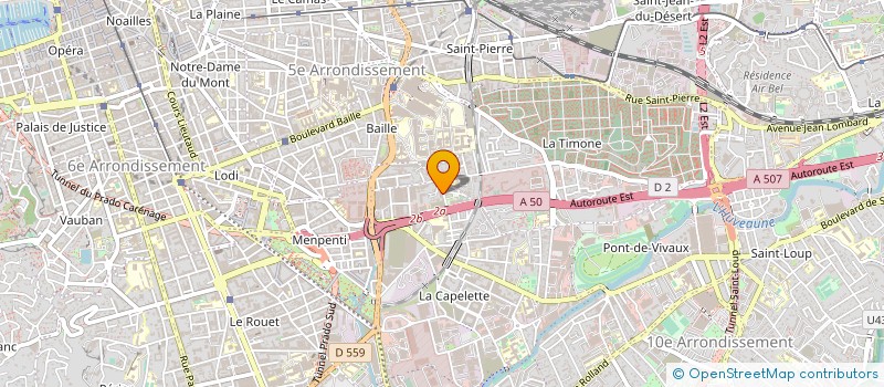 localisation de l'entreprise MOTOR RACING PERFORMANCE  MARSEILLE