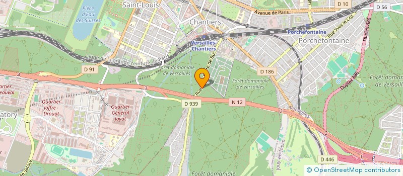 localisation de l'entreprise MOTOR RING CONSEIL à VERSAILLES