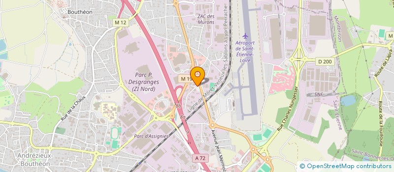 localisation de l'entreprise MOTOR'S INVEST  SAINT-ETIENNE