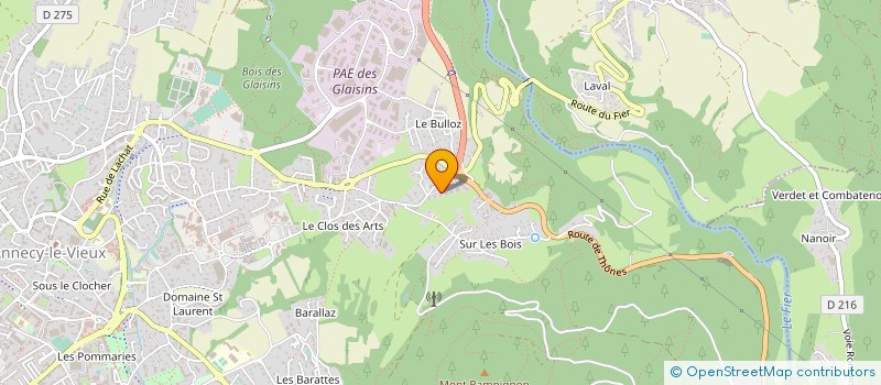 localisation de l'entreprise MOTOR'S SPIRIT à ANNECY