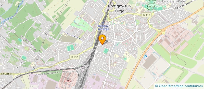 localisation de l'entreprise MOTOR STUDIO à BRETIGNY-SUR-ORGE