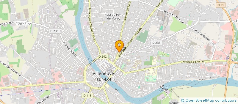 localisation de l'entreprise MOTORAMA 47 à VILLENEUVE-SUR-LOT