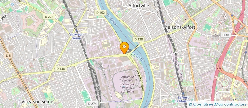 localisation de l'entreprise MOTORCAR PARIS EST BY AUTOSPHERE à VITRY-SUR-SEINE