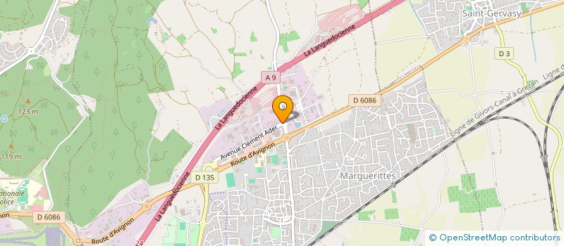 localisation de l'entreprise MOTORCYCLE MAMA  MARGUERITTES