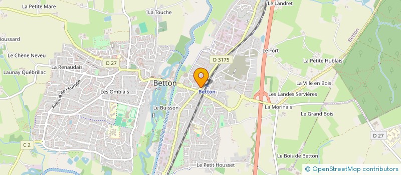 localisation de l'entreprise MOTORCYCLE RACING STORE  BETTON