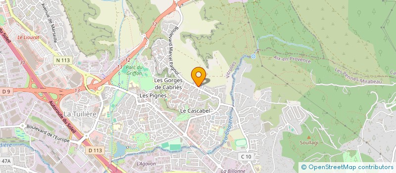 localisation de l'entreprise MOTOREVE à VITROLLES
