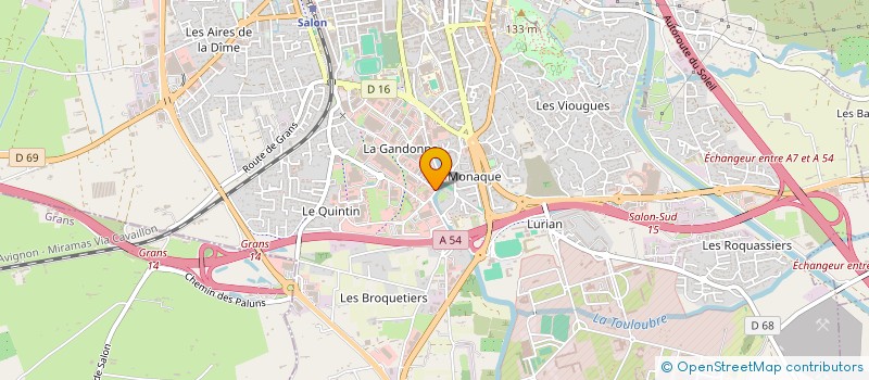 localisation de l'entreprise MOTORISM à SALON-DE-PROVENCE