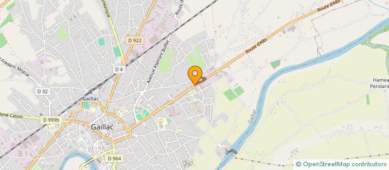 localisation de l'entreprise MOTORRAD CENTER  GAILLAC