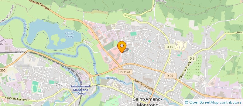 localisation de l'entreprise MOTORS  SAINT-AMAND-MONTROND