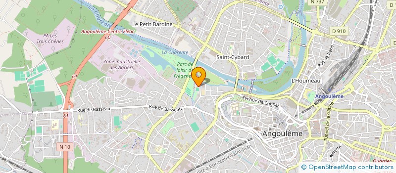 localisation de l'entreprise MOTORS CLUB ANGOUMOISIN à ANGOULEME