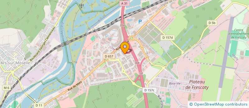 localisation de l'entreprise MOTORS CONCEPT 57  AUGNY