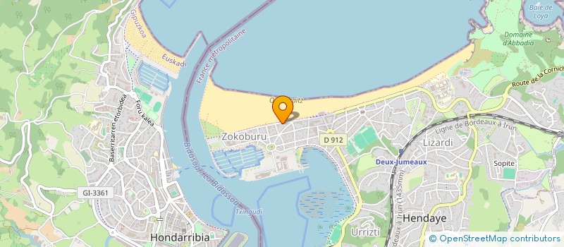 localisation de l'entreprise MOTORS EVENTS BASQUE à HENDAYE